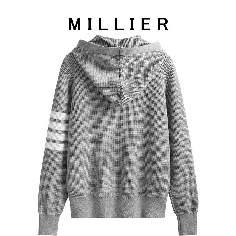 Áo khoác nỉ xám thom đóng cúc ảnh thật