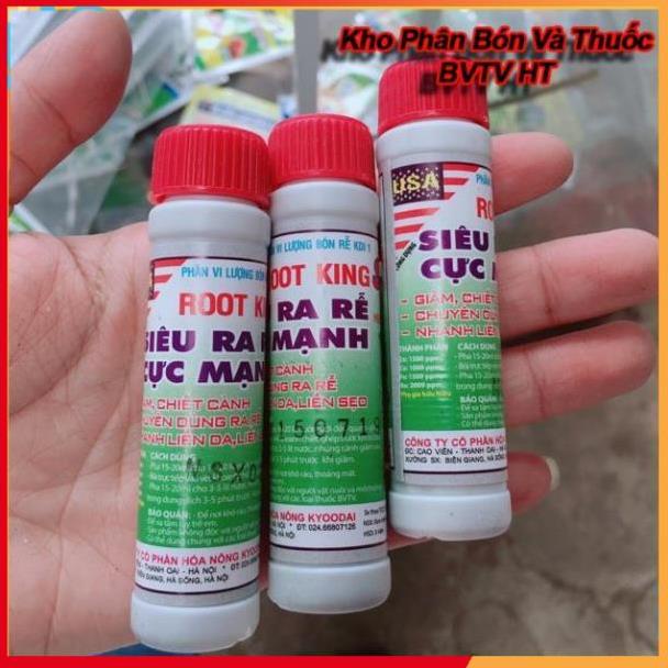 Siêu Kích thích ra rễ cực mạnh Root King lọ 20ml hàng đẹp, chuyên giâm chiêt cành, phân phối chuyên nghiệp BVTV HT
