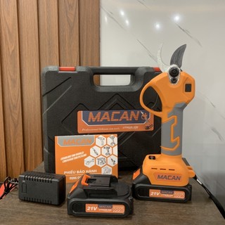 Kéo cắt cành pin Macan 6030J máy to cắt tỉa cành cây, máy cắt cây, máy cắt gỗ, máy dùng pin