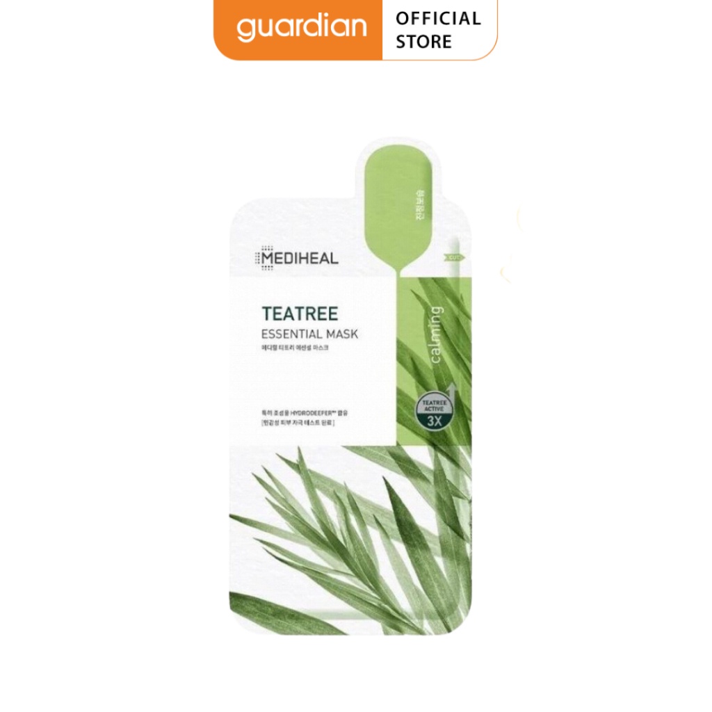Mặt nạ chứa tinh chất trà xanh ngăn ngừa mụn Mediheal Teatree Care Solution Essential Mask EX. 24ml