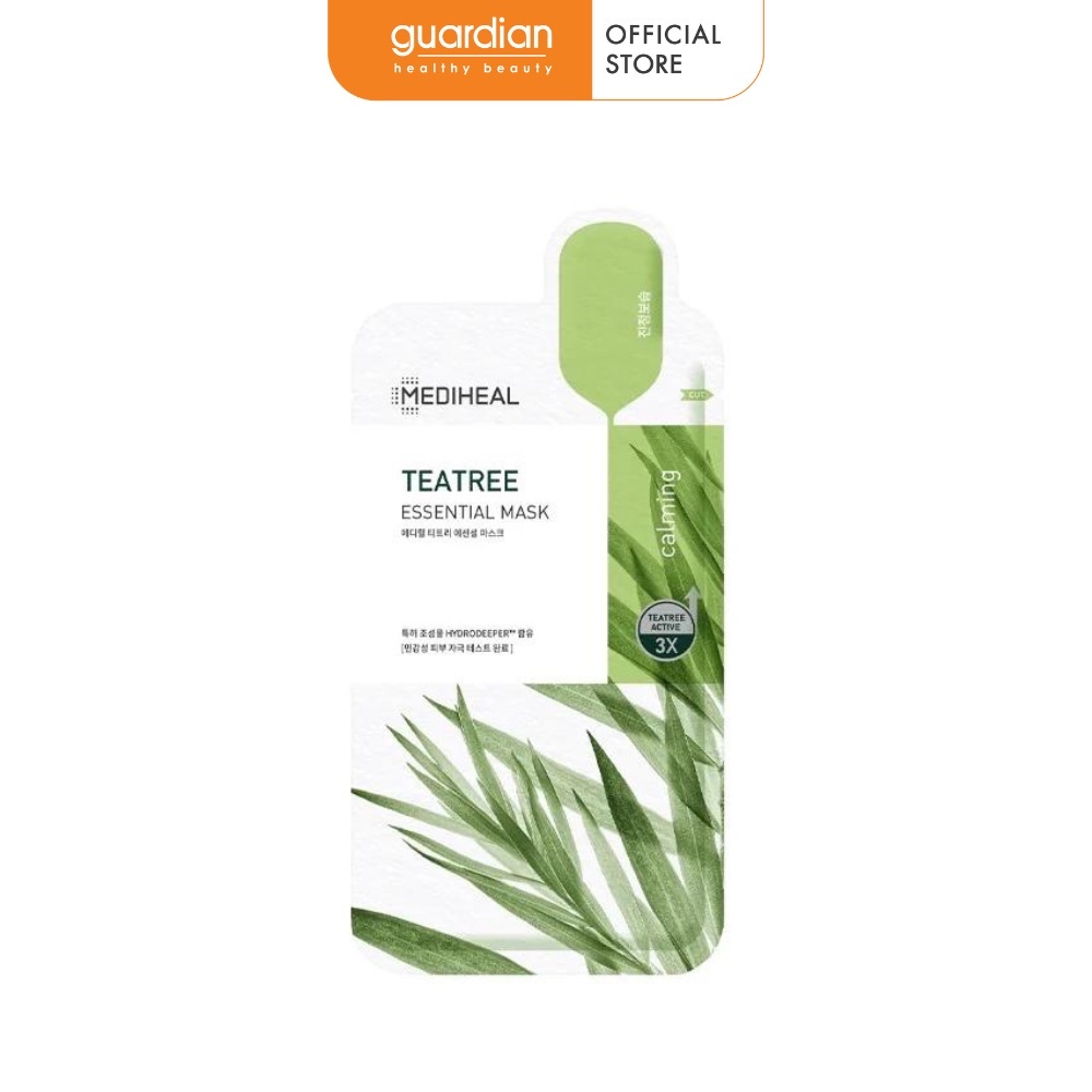 Mặt nạ chứa tinh chất trà xanh ngăn ngừa mụn Mediheal Teatree Care Solution Essential Mask EX. 24ml