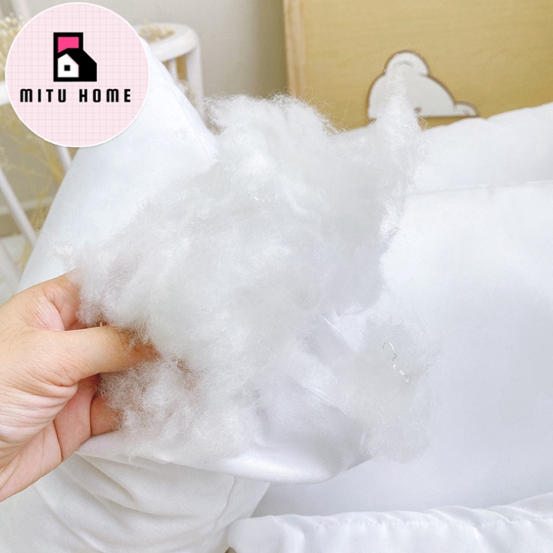 Ruột gối nằm cho bé gòn lông vũ nhân tạo mềm mịn, siêu êm - Mitu Home