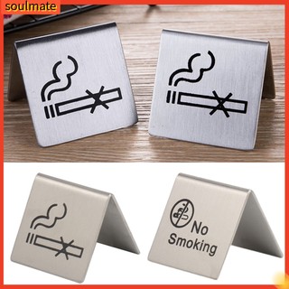 <Soulmate> Biển Cảnh Báo Màu Sắc Trong Suốt Không Hút Thuốc