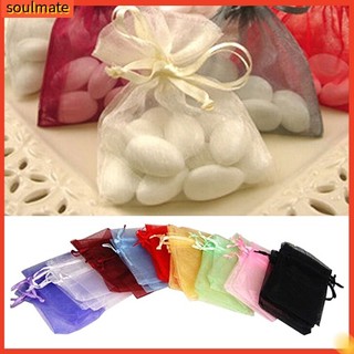 <Soulmate> Set 50 Túi Dây Rút Mini Dùng Đựng Trang Sức Cho Tiệc Cưới