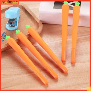 Bút viết mực gel ngòi 0.5mm hình củ cà rốt độc lạ