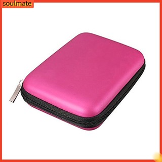 <Soulmate> Mini Protector Case Cover Pouch for 2.5 Inch USB External HDD Hard Disk Drive
