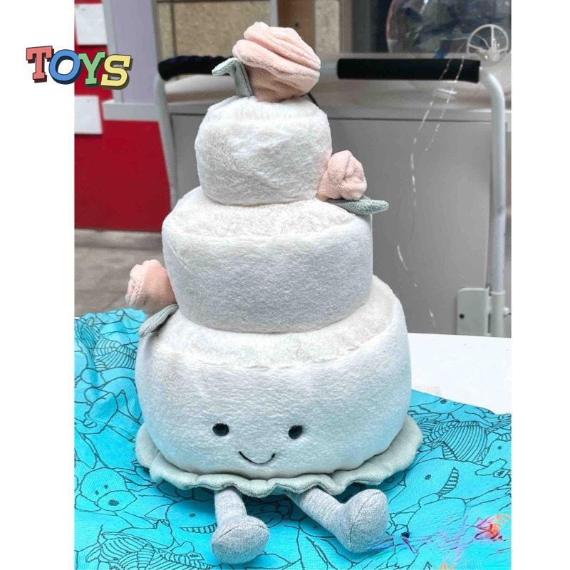 Búp Bê Nhồi Bông Hình Bánh Kem Đám Cưới Dễ Thương