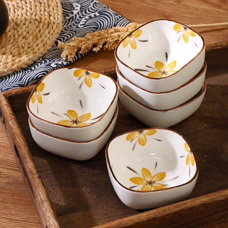 Đĩa Sứ Nhỏ Đựng Nước Chấm Phong Cách Nhật Bản