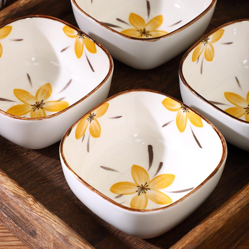 Đĩa Sứ Nhỏ Đựng Nước Chấm Phong Cách Nhật Bản