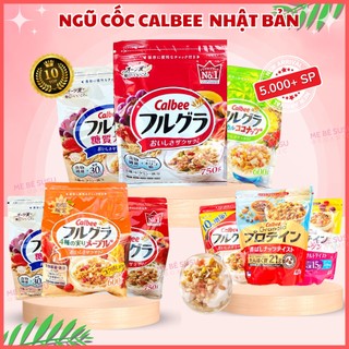 Ngũ cốc Calbee ăn kiêng, giảm cân, ngũ cốc trái cây Nhật Bản loại đỏ, trắng T10/2024