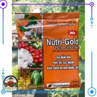 Hot sale phân bón lá cao câp nutri gold 15-30-15+te