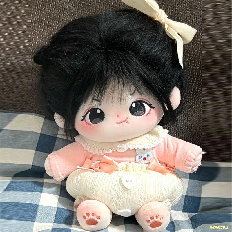 Búp bê bông tại chỗ có giấy khai sinh 20 cm tại chỗ có thể thay đổi đồ chơi sang trọng búp bê búp bê