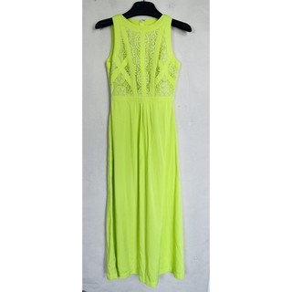 Đầm Neon Sz S, new 99%