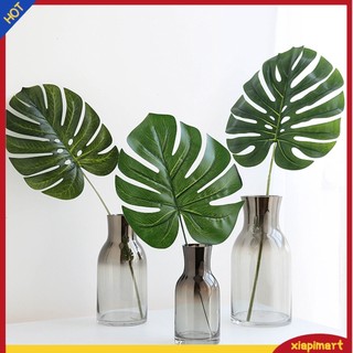 <xiapimart> 1 nhánh lá trầu bà monstera nhân tạo trang trí nội thất