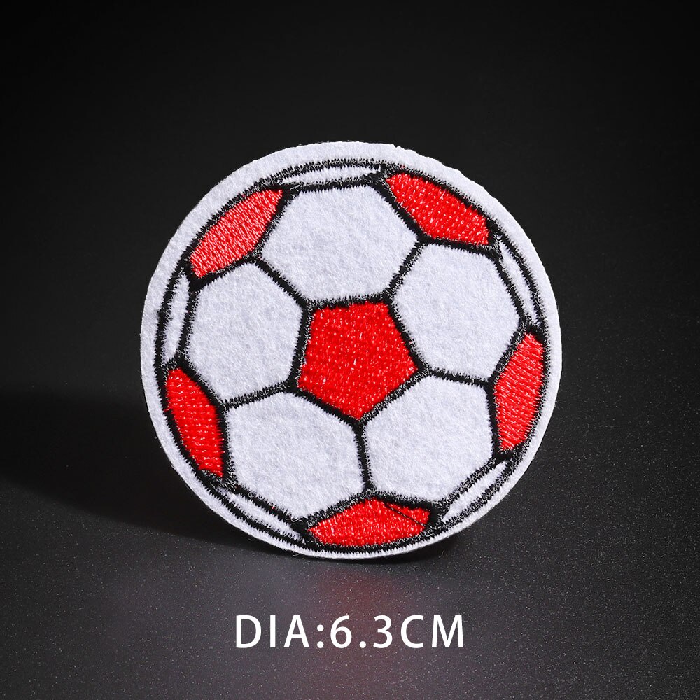 Sticker ủi nhiệt thêu logo hình bóng chày-bóng rổ-bóng đá thể thao độc đáo cute đẹp - Patch ủi quần áo balo H127