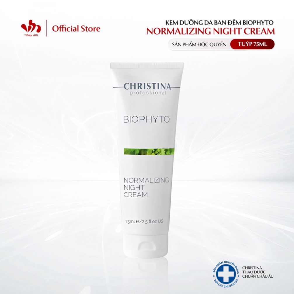 Kem dưỡng da ban đêm Bio Phyto Normalizing Floslek Night Cream CHRISTINA giúp cân bằng và tái tạo da 75ml