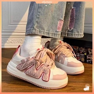 Giày sneaker đế dày siêu nhẹ thời trang cho nữ
