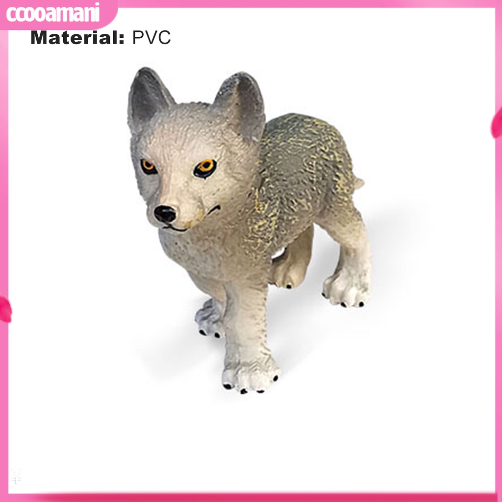 Mô Hình Chó Sói Đồ Chơi Bằng Nhựa Pvc