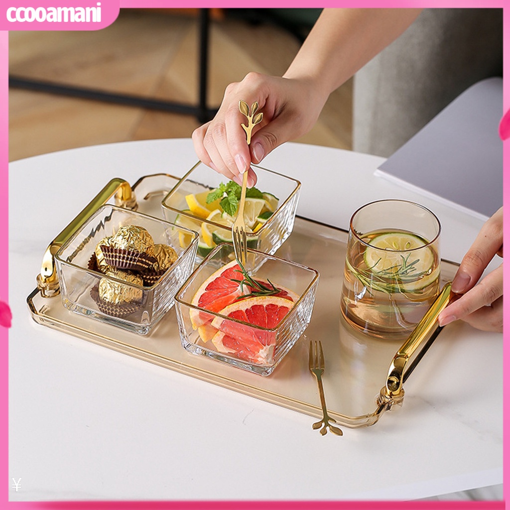 Khay Nhựa Đựng Trà/Cà Phê/Trái Cây Tinh Tế Tiện Dụng Cho Nhà Bếp