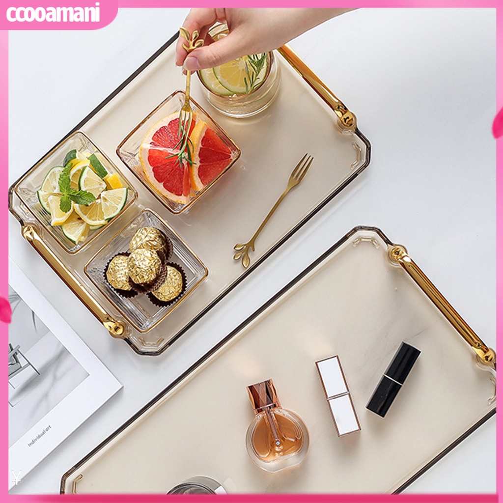 Khay Nhựa Đựng Trà/Cà Phê/Trái Cây Tinh Tế Tiện Dụng Cho Nhà Bếp