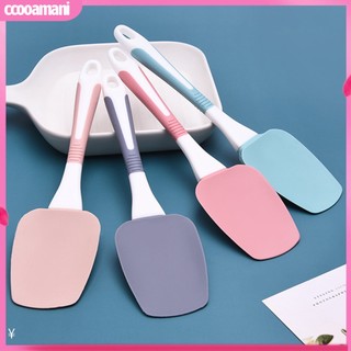[cooamani] Dụng cụ thìa trộn kem / bơ bằng silicone chống dính tiện dụng cho nhà bếp