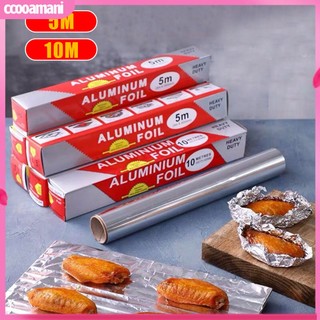 [cooamani] Giấy bạc nướng bbq chống dính dài 5m/10m