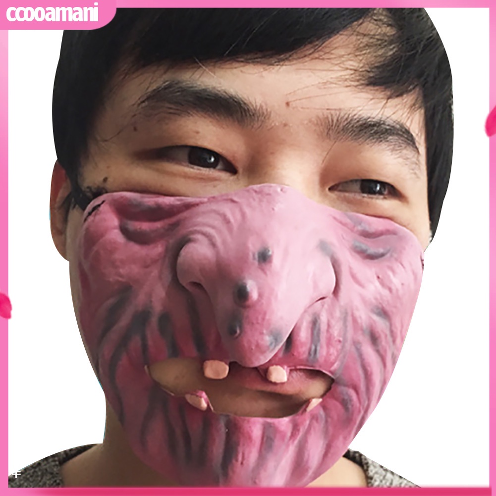 Khẩu trang hóa trang đáng sợ vui nhộn bảo vệ dành cho halloween