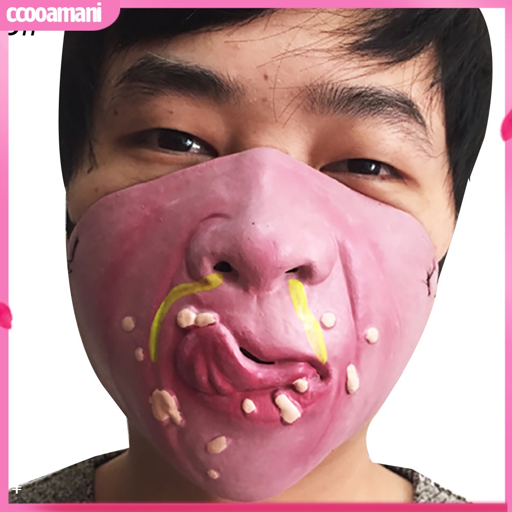 Khẩu trang hóa trang đáng sợ vui nhộn bảo vệ dành cho halloween