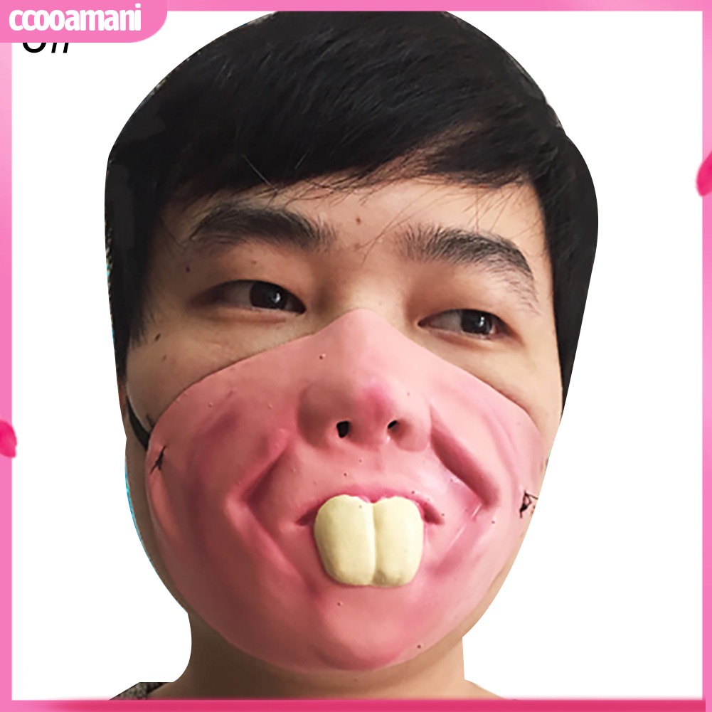 Khẩu trang hóa trang đáng sợ vui nhộn bảo vệ dành cho halloween