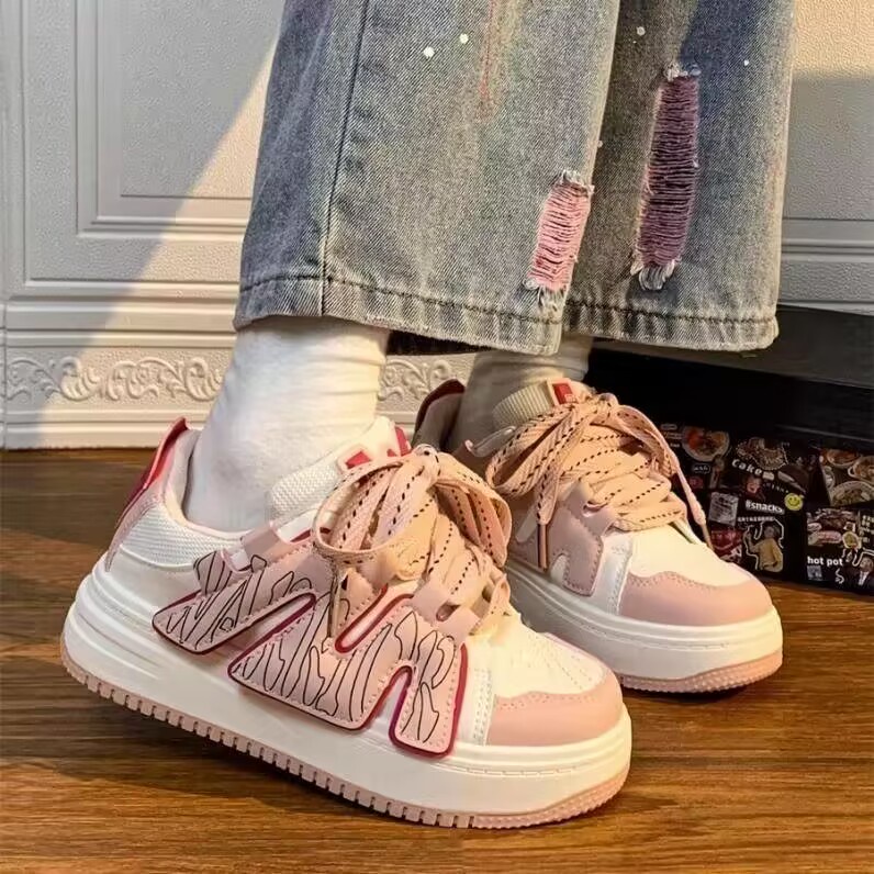 Giày Thể Thao Đế Dày Siêu Nhẹ Thời Trang Cho Nữ Sinh