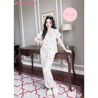 Bộ Dài Pijama Lụa Latin A091 - Đồ Bộ Suli
