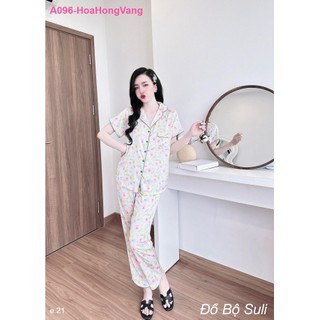 Bộ Dài Pijama Lụa Latin 3 Size A096 - Đồ Bộ Suli