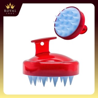 Lược gội đầu siêu hot, lược gội đầu silicon massage giảm rụng tóc hàn quốc