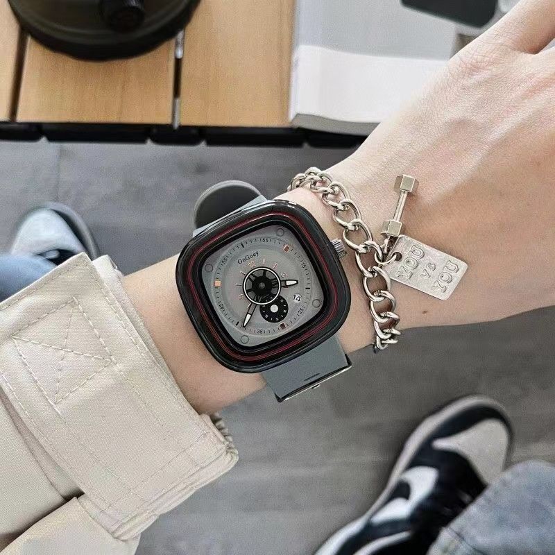 Đồng Hồ Đeo Tay Kiểu Dáng Đơn Giản Thanh Lịch Dành Cho Cả Nam Và Nữ