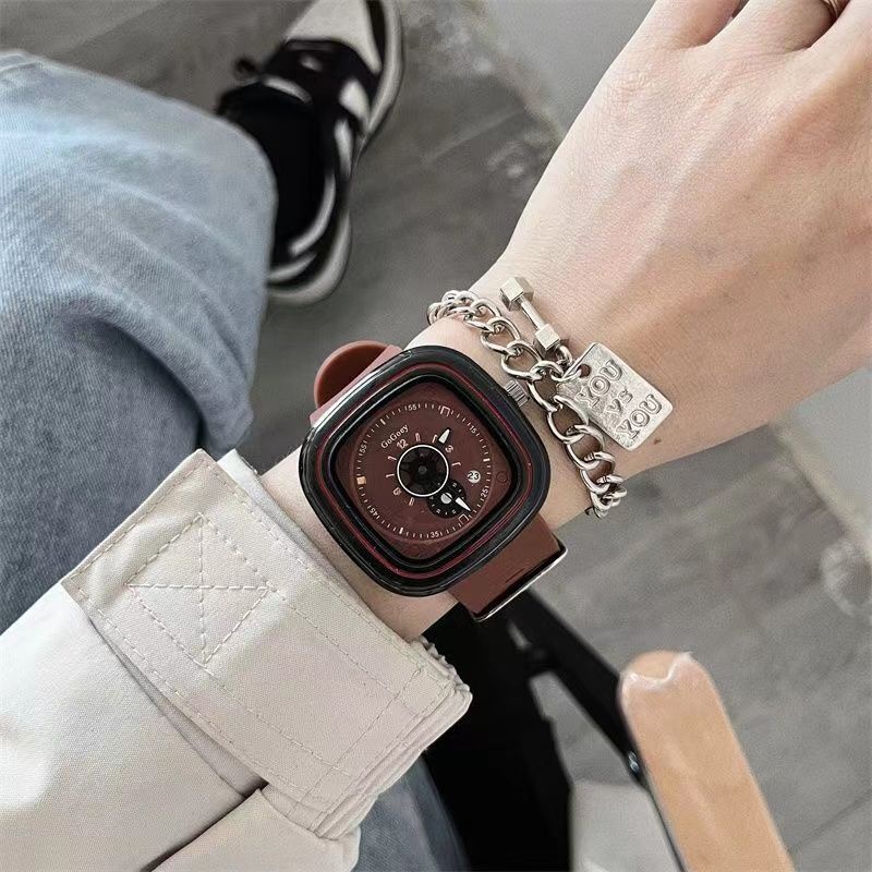 Đồng Hồ Đeo Tay Kiểu Dáng Đơn Giản Thanh Lịch Dành Cho Cả Nam Và Nữ