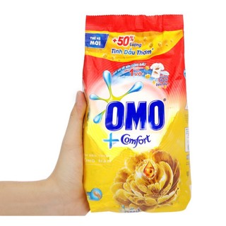 Bột giặt OMO Comfort tinh dầu thơm nồng nàn 700g/360g