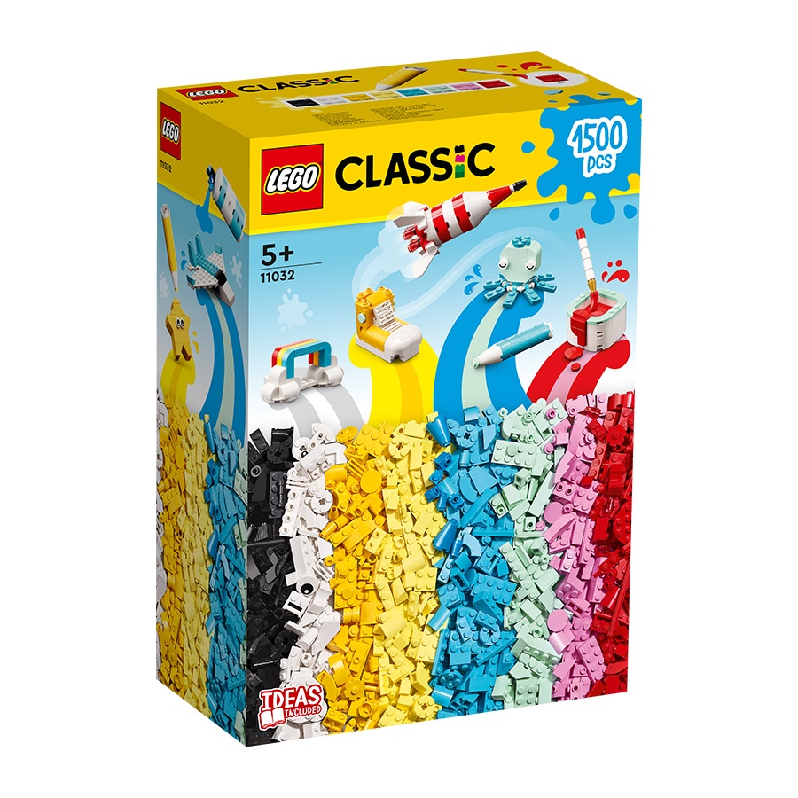 Đồ Chơi Lắp Ráp Gạch Classic Sáng Tạo 1500 Chi Tiết LEGO CLASSIC 11032