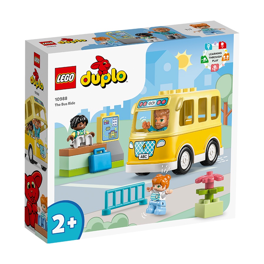 Đồ Chơi Đồ Chơi Lắp Ráp Xe Buýt Di Động LEGO DUPLO 10988