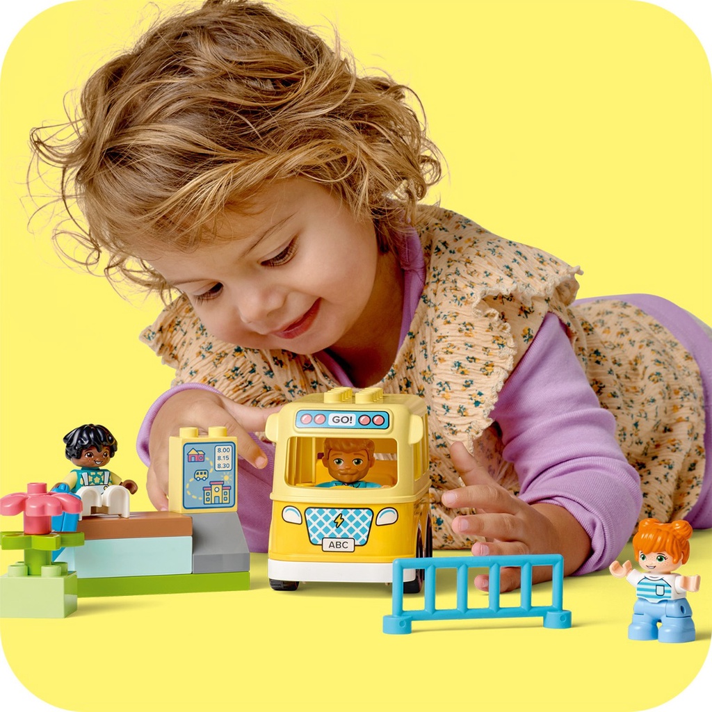 Đồ Chơi Đồ Chơi Lắp Ráp Xe Buýt Di Động LEGO DUPLO 10988