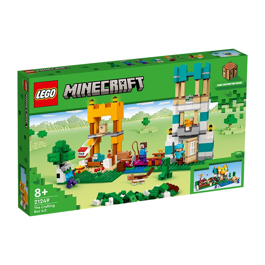 Đồ Chơi Lắp Ráp Bộ Minecraft Sáng Tạo 4.0 LEGO MINECRAFT 21249