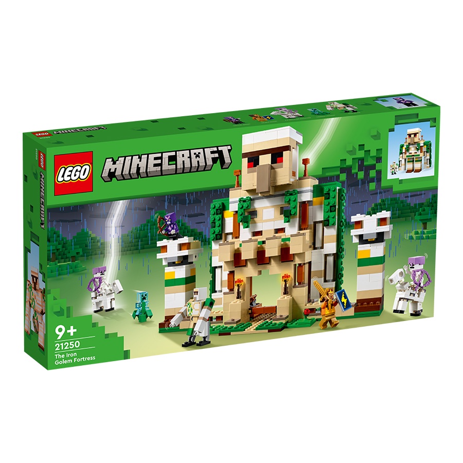 Đồ Chơi Lắp Ráp Pháo Đài Sắt Golem LEGO MINECRAFT 21250