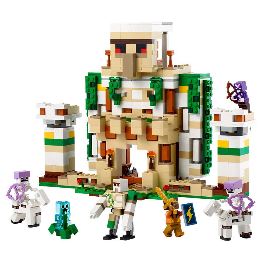 Đồ Chơi Lắp Ráp Pháo Đài Sắt Golem LEGO MINECRAFT 21250
