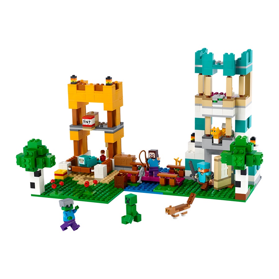 Đồ Chơi Lắp Ráp Bộ Minecraft Sáng Tạo 4.0 LEGO MINECRAFT 21249