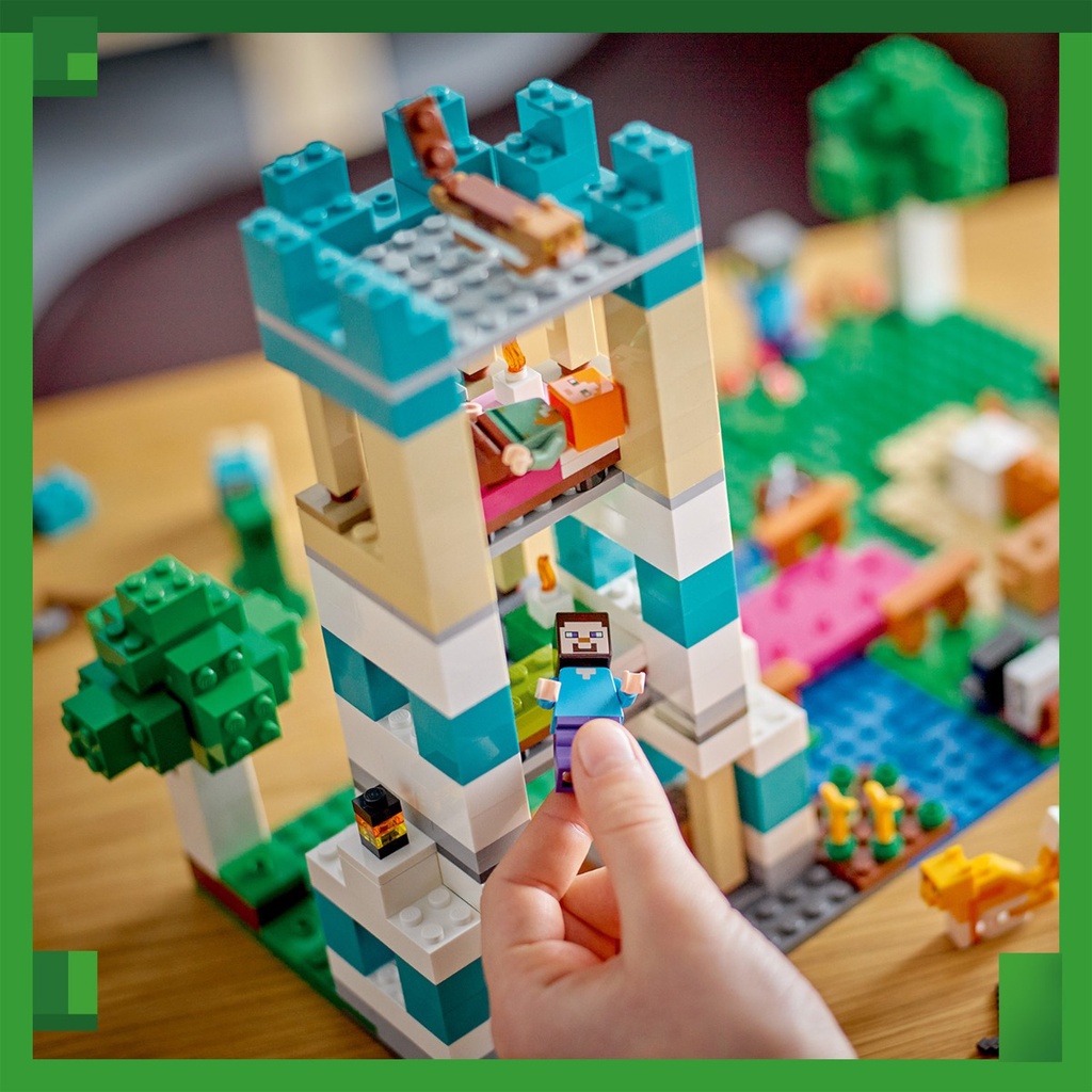 Đồ Chơi Lắp Ráp Bộ Minecraft Sáng Tạo 4.0 LEGO MINECRAFT 21249