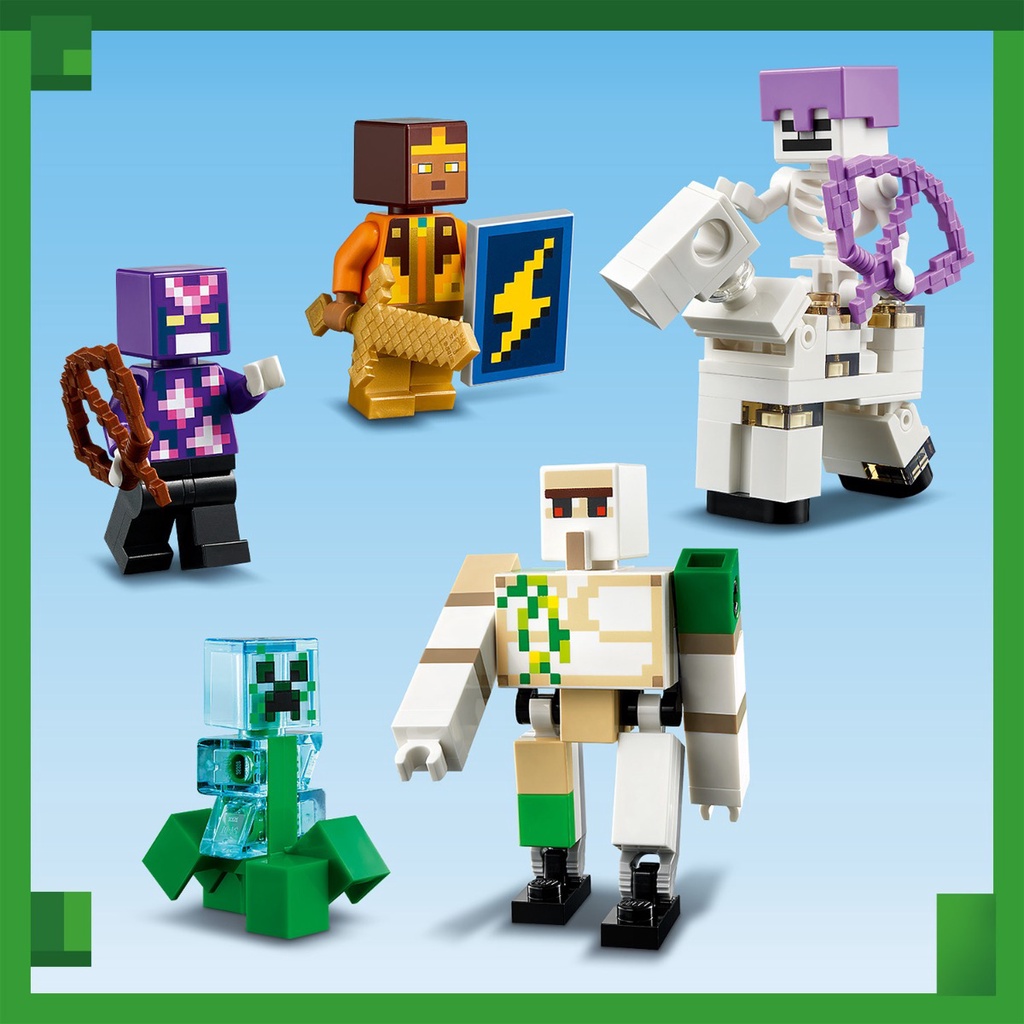 Đồ Chơi Lắp Ráp Pháo Đài Sắt Golem LEGO MINECRAFT 21250