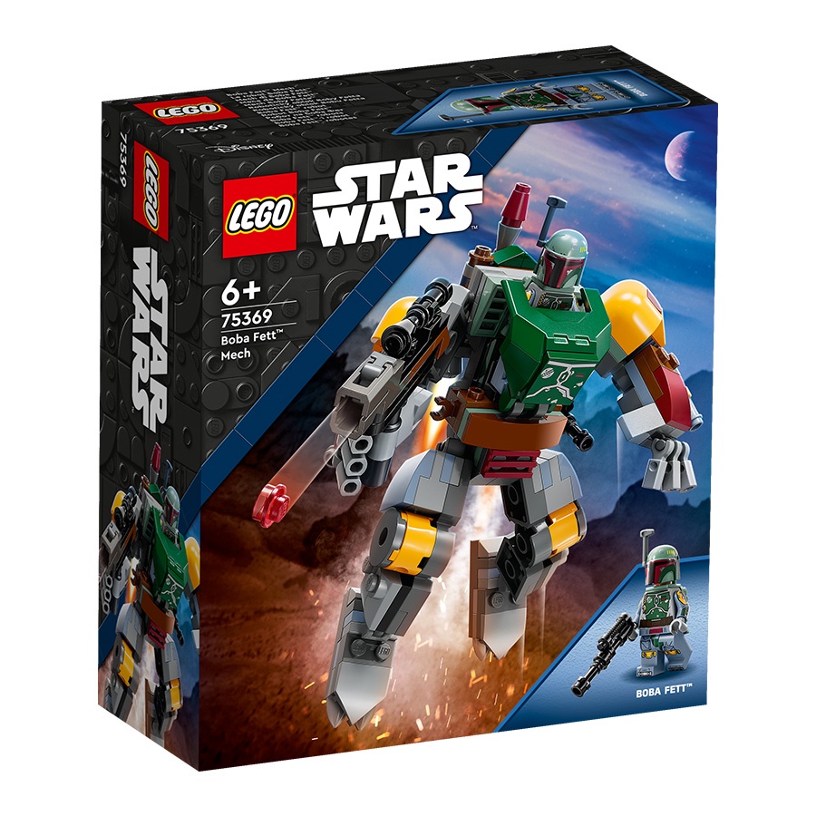 Đồ Chơi Lắp Ráp Chiến Giáp Boba Fett LEGO STAR WARS 75369