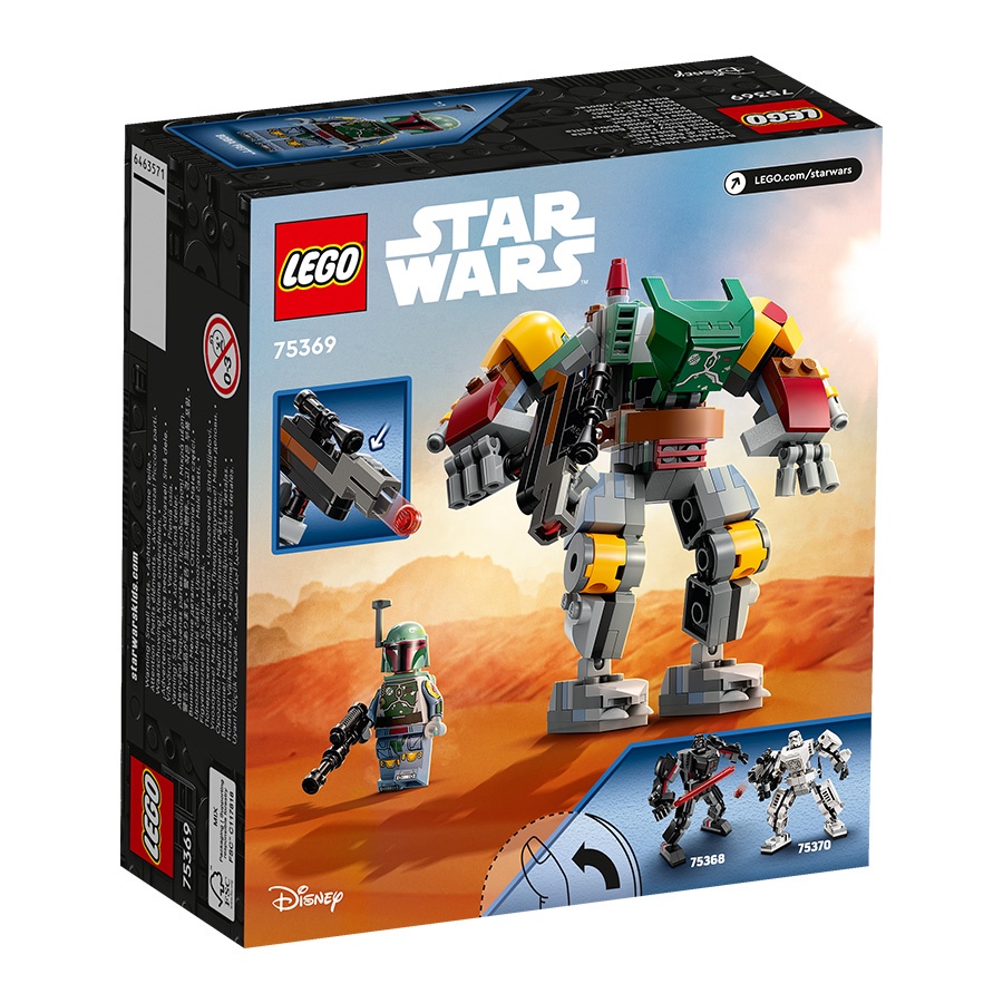 Đồ Chơi Lắp Ráp Chiến Giáp Boba Fett LEGO STAR WARS 75369