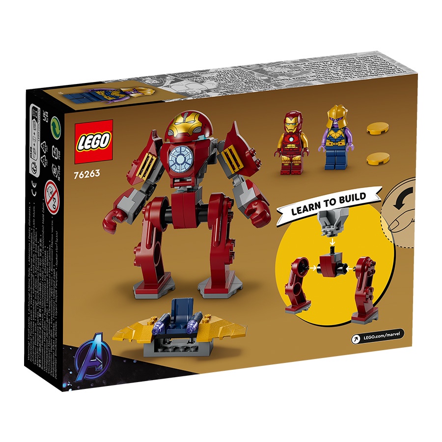 Đồ Chơi Lắp Ráp Hulkbuster Đối Đầu Thanos LEGO STAR WARS 76263