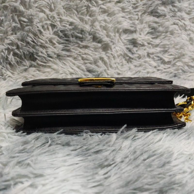 Túi si H79 tuyển Nhật hiệu F*NDI da dê size 20cmx12cmx5cm