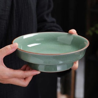 Đĩa tráng miệng bằng gốm sứ phong cách cổ điển